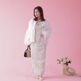 Jacquard Cami Dress - MAISON MARBLE