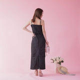 Jacquard Cami Dress - MAISON MARBLE