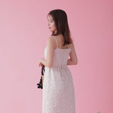 Jacquard Cami Dress - MAISON MARBLE