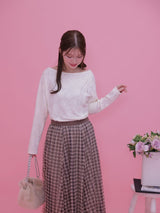 Jacquard Dolman Tops - MAISON MARBLE