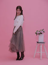 Jacquard Dolman Tops - MAISON MARBLE