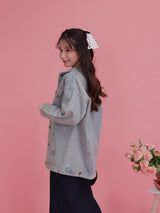 Kira Kira Denim Jk - MAISON MARBLE