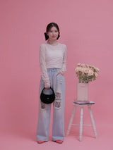 Kushu Kushu Sheer Tops - MAISON MARBLE