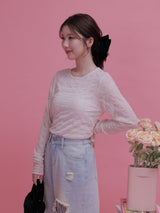 Kushu Kushu Sheer Tops - MAISON MARBLE