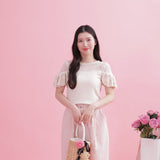Lace Frill Tops - MAISON MARBLE