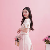 Lace Frill Tops - MAISON MARBLE