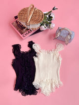 Lace Inner Tank - MAISON MARBLE
