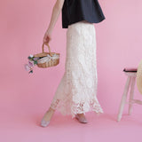 Lace Mermaid Skirt - MAISON MARBLE