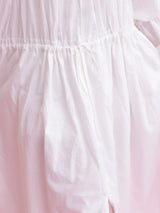 Lace Volume Long Dress - MAISON MARBLE