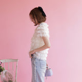 Lacy Angel Blouse - MAISON MARBLE