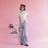 Lacy Angel Blouse - MAISON MARBLE