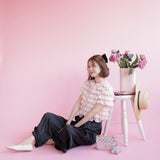 Lacy Angel Blouse - MAISON MARBLE