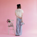 Lacy Angel Blouse - MAISON MARBLE