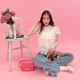 Lacy Angel Blouse - MAISON MARBLE
