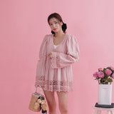 Lacy Dress Hazel - MAISON MARBLE