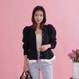 Lacy Flair Cardigan - MAISON MARBLE