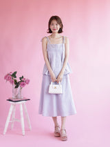Lavender Ribbon Set Tops - MAISON MARBLE
