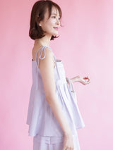 Lavender Ribbon Set Tops - MAISON MARBLE