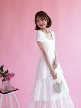 Layered Docking Dress - MAISON MARBLE