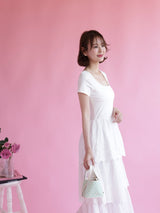Layered Docking Dress - MAISON MARBLE