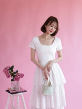 Layered Docking Dress - MAISON MARBLE