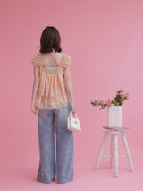 Layered Lace Blouse - MAISON MARBLE