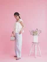 Layered Lace Blouse - MAISON MARBLE