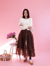 Lilian Lace Knit - MAISON MARBLE