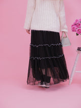 Lily Tiered Skirt - MAISON MARBLE