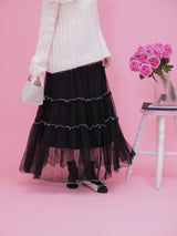 Lily Tiered Skirt - MAISON MARBLE