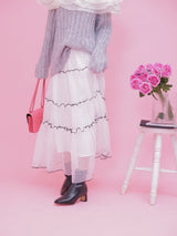 Lily Tiered Skirt - MAISON MARBLE