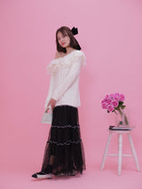 Lily Tiered Skirt - MAISON MARBLE