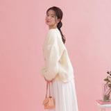 Melty Mohair Cardigan - MAISON MARBLE