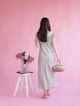 Mermaid Check Dress - MAISON MARBLE