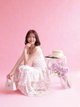 Mini Rose Frill Dress - MAISON MARBLE