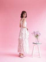 Mini Rose Frill Dress - MAISON MARBLE