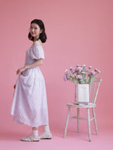 Odette Cotton Dress - MAISON MARBLE
