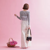 Pastel Floral Pants - MAISON MARBLE