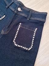 Pearl Stretchy Denim - MAISON MARBLE