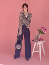 Pearl Stretchy Denim - MAISON MARBLE