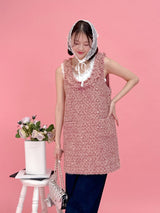 Pink Tweed Dress - MAISON MARBLE