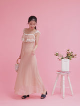 Plumeria Lace Dress - MAISON MARBLE