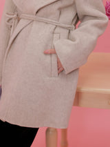 【PRE ORDER】Big Collar Coat - MAISON MARBLE