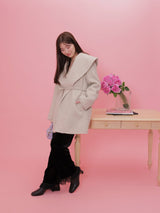 【PRE ORDER】Big Collar Coat - MAISON MARBLE