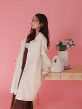 【PRE ORDER】Classic Bijou Button Coat - MAISON MARBLE