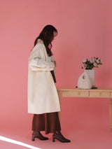 【PRE ORDER】Classic Bijou Button Coat - MAISON MARBLE