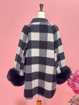 【PRE ORDER】Dolly Check Coat - MAISON MARBLE