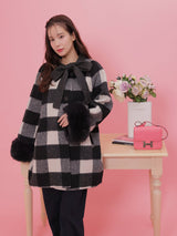 【PRE ORDER】Dolly Check Coat - MAISON MARBLE