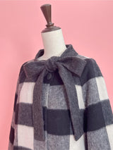 【PRE ORDER】Dolly Check Coat - MAISON MARBLE