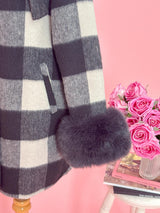 【PRE ORDER】Dolly Check Coat - MAISON MARBLE